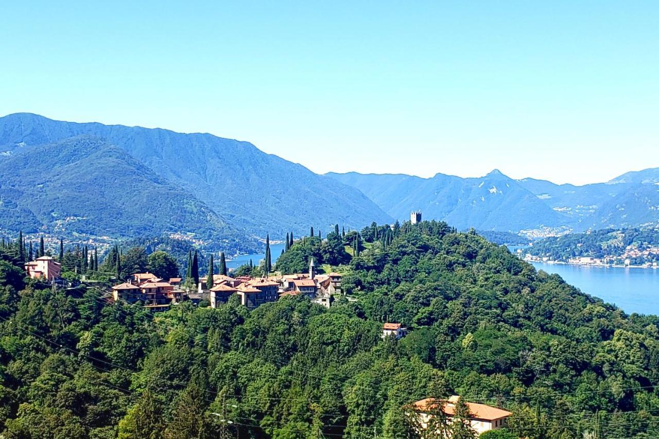 Romantic Lake Como Escape With View Perledo Exteriör bild