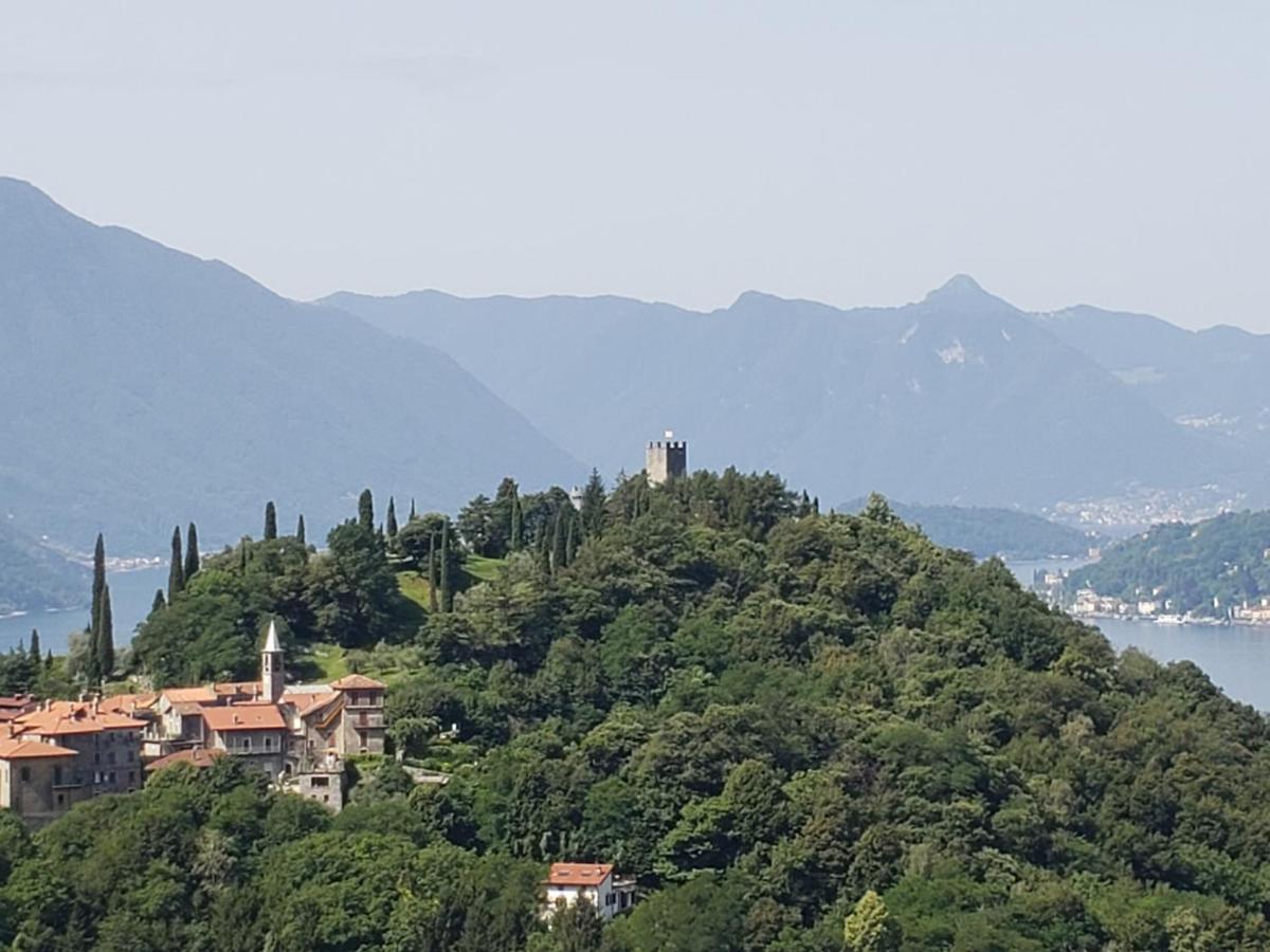 Romantic Lake Como Escape With View Perledo Exteriör bild